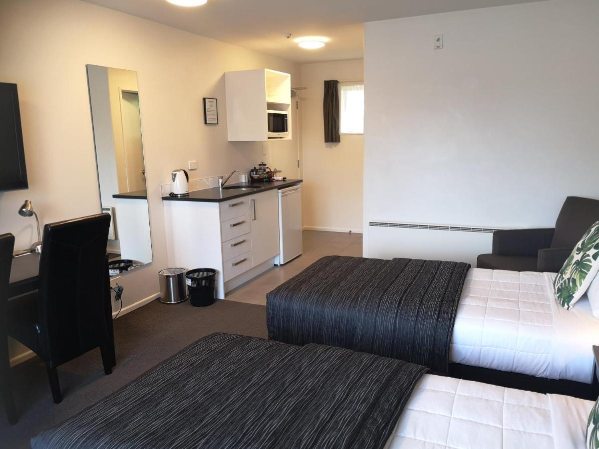 Airport Palms Motel Christchurch Exterior foto