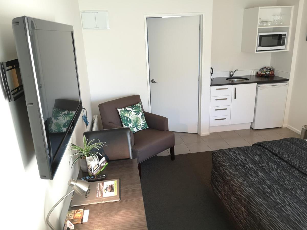 Airport Palms Motel Christchurch Exterior foto