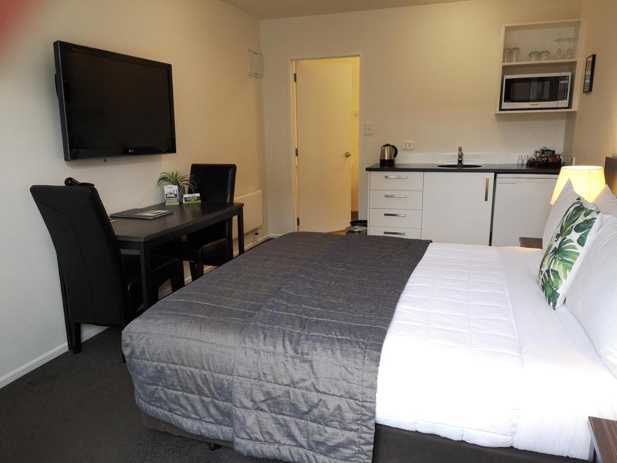Airport Palms Motel Christchurch Exterior foto