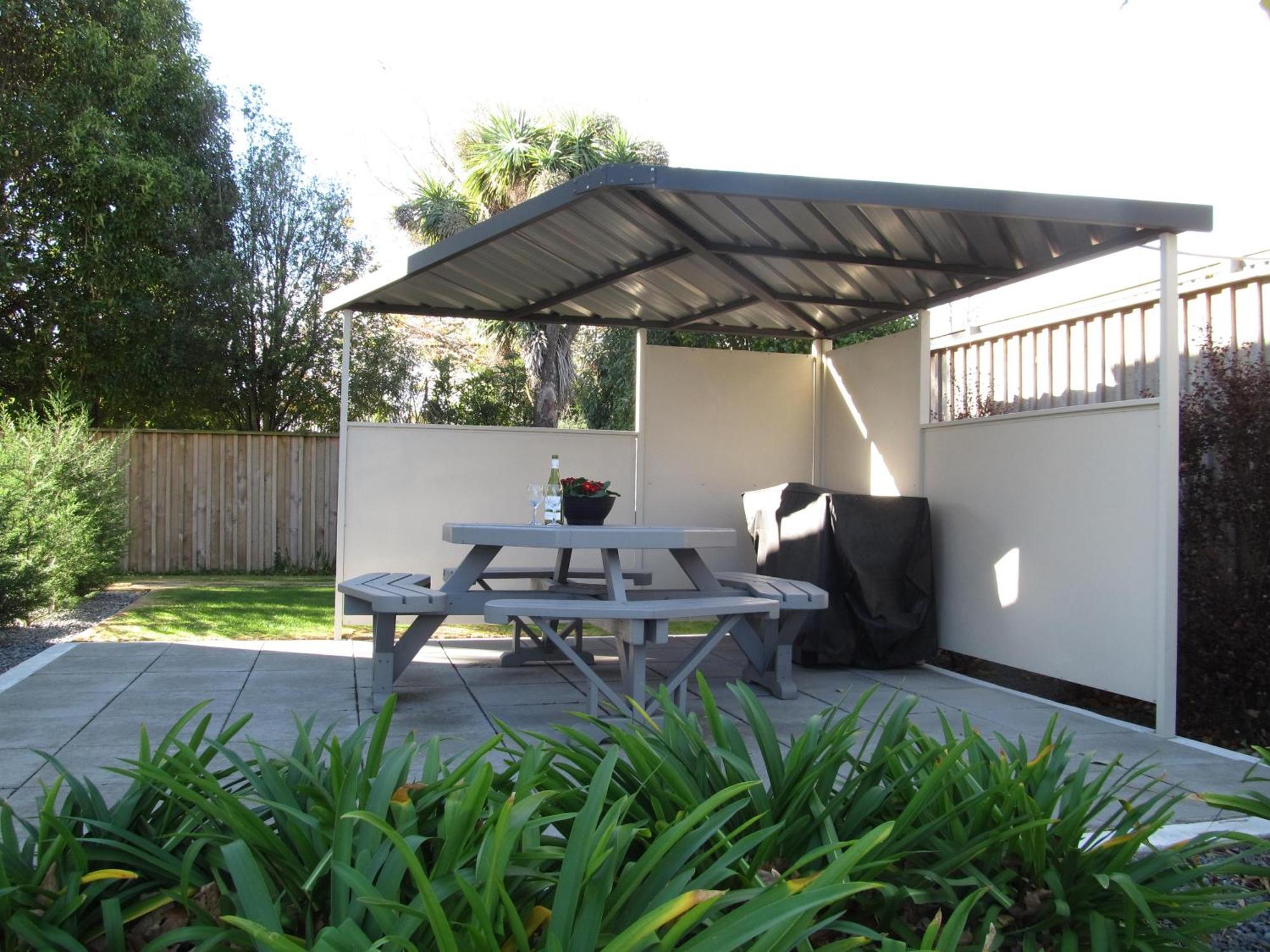 Airport Palms Motel Christchurch Exterior foto