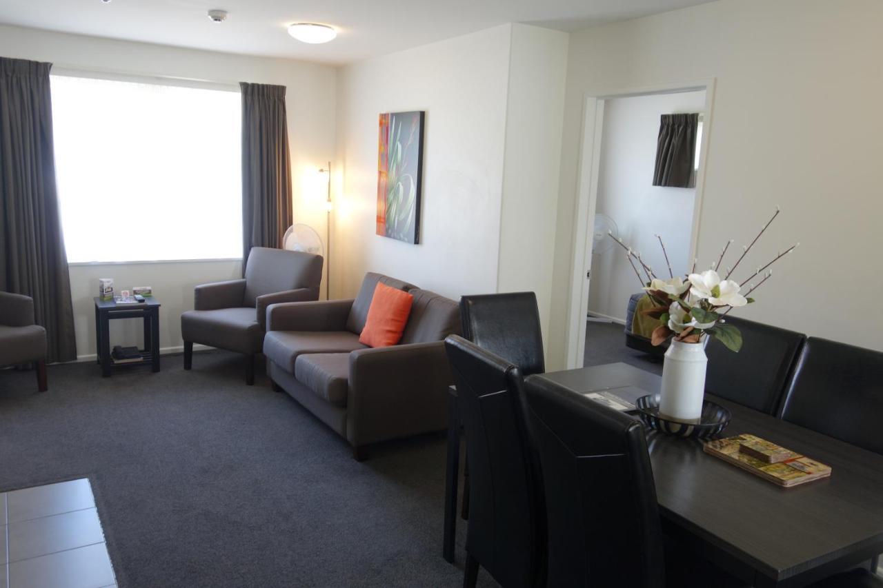 Airport Palms Motel Christchurch Exterior foto