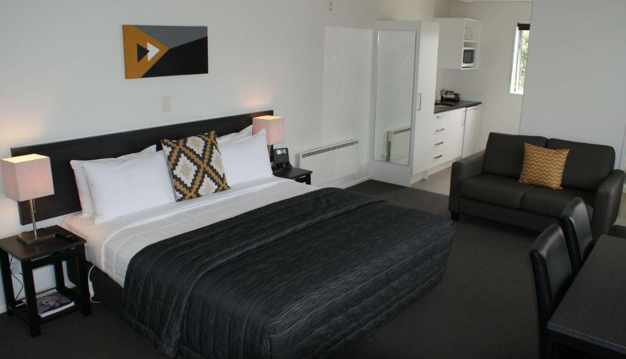 Airport Palms Motel Christchurch Exterior foto